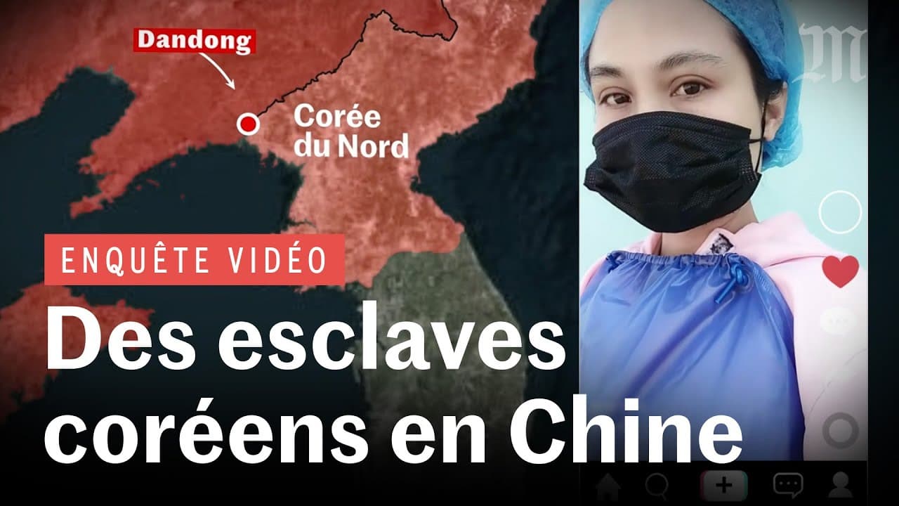 Comment la Chine utilise des esclaves nord-coréens dans ses usines - YouTube