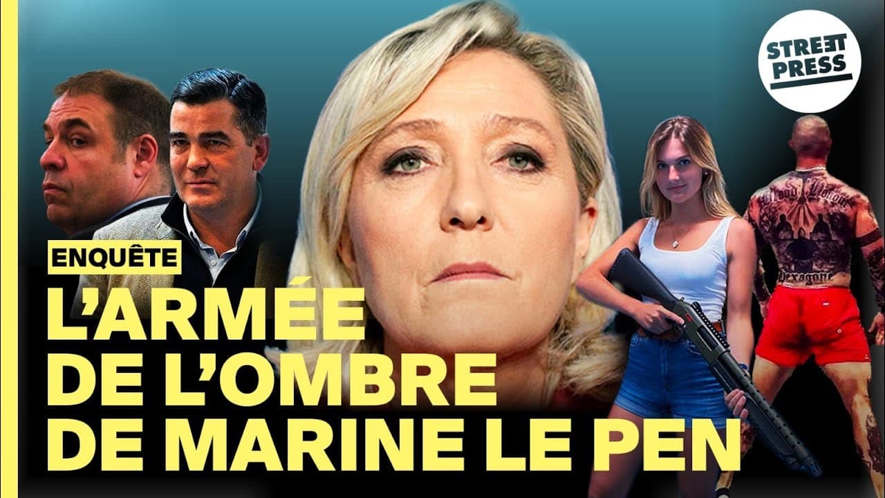 Marine le Pen : les antisémites, les fascistes et les identitaires qui la soutiennent - YouTube